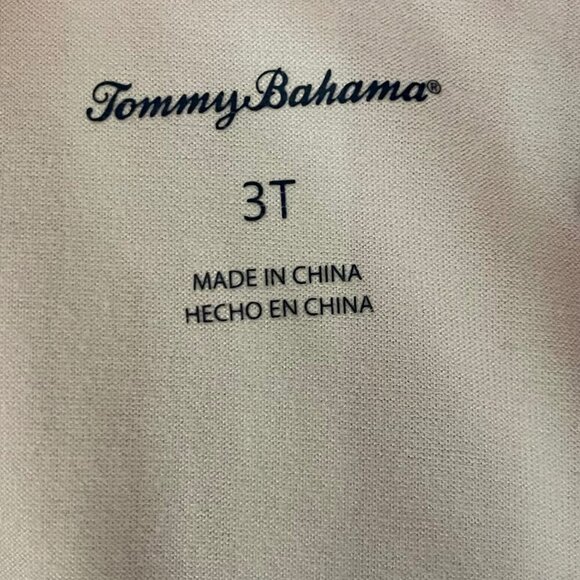 Tommy Bahama Girl Dress Size 3T Stripe Pineapple Summer Beach Cottagecore Ruffle - Picture 5 of 8